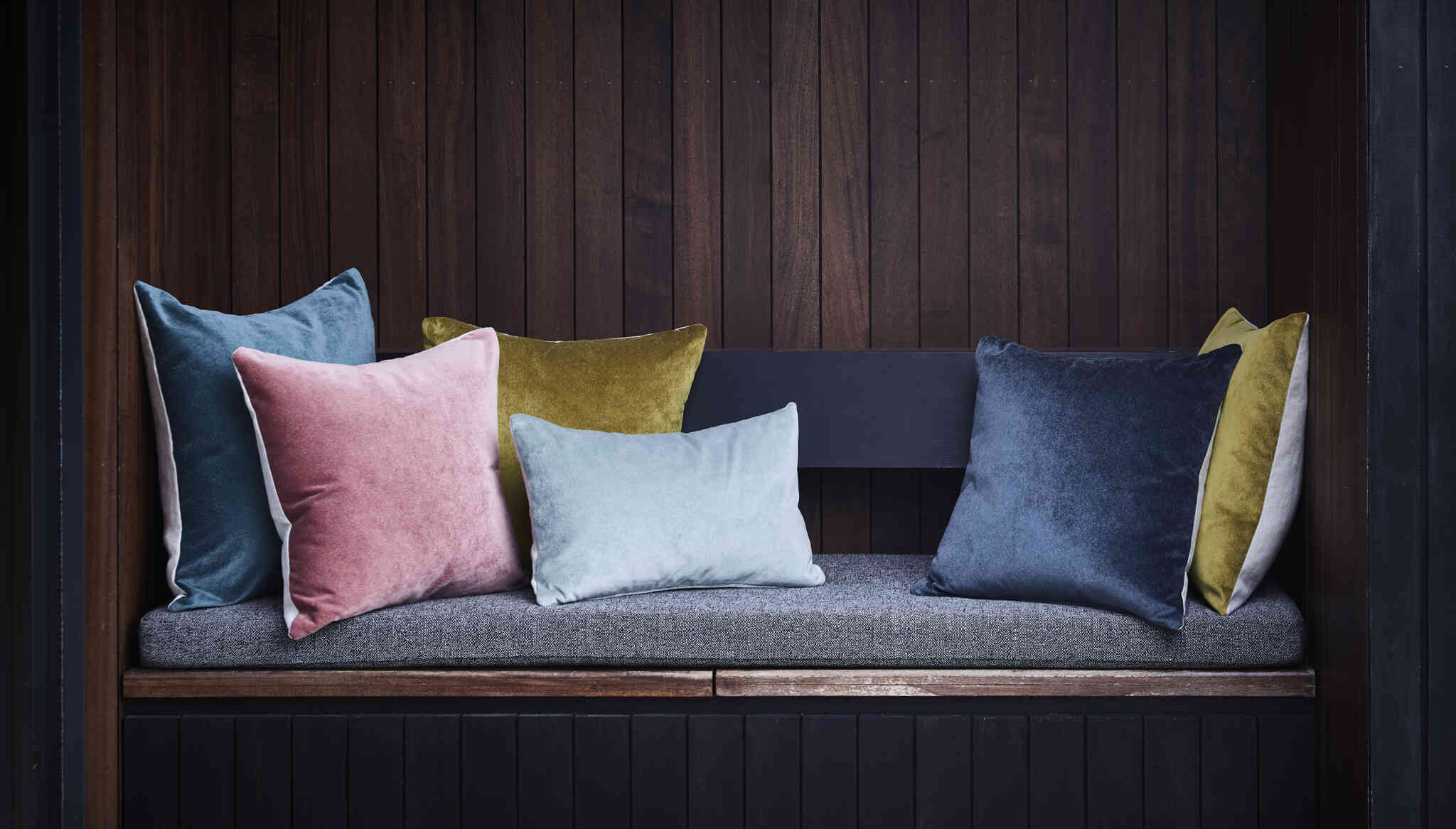 Linen Backed Cushions Create a Calm Christmas Interior Arlo & Jacob